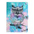 iPad 10th Gen 10.9 2022 Colored Drawing Pattern Flip Leather Smart Tablet Case - Owl