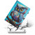 iPad 10th Gen 10.9 2022 Colored Drawing Stitching Leather Tablet Smart Case - Owl