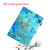 iPad 10th Gen 10.9 2022 Coloured Drawing Stitching Smart Leather Tablet Case - Butterfly Tower