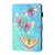 iPad 10th Gen 10.9 2022 Coloured Drawing Stitching Smart Leather Tablet Case - Colorful Butterflies