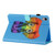 iPad 10th Gen 10.9 2022 Coloured Drawing Stitching Smart Leather Tablet Case - Colorful Elephant
