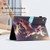 iPad 10th Gen 10.9 2022 Coloured Drawing Stitching Smart Leather Tablet Case - Deer