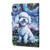 iPad 10th Gen 10.9 2022 Coloured Drawing Stitching Smart Leather Tablet Case - Dog