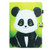 iPad 10th Gen 10.9 2022 Coloured Drawing Stitching Smart Leather Tablet Case - Panda