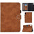 iPad 10th Gen 10.9 2022 Cowhide Texture Tablet Leather Smart Case - Brown