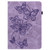 iPad 10th Gen 10.9 2022 Embossed Butterfly Leather Tablet Case - Purple