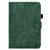 iPad 10th Gen 10.9 2022 Embossed Smile Flip Tablet Leather Smart Case - Green