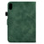 iPad 10th Gen 10.9 2022 Embossed Smile Flip Tablet Leather Smart Case - Green