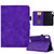 iPad 10th Gen 10.9 2022 Embossed Smile Flip Tablet Leather Smart Case - Purple