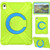 iPad 10th Gen 10.9 2022 EVA + PC Tablet Protective Case with 360 Rotating Bracket - Grass Green+Blue