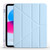 iPad 10th Gen 10.9 2022 Four-corner Airbag Deformation Tablet Leather Case  - Ice Blue