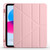 iPad 10th Gen 10.9 2022 Four-corner Airbag Deformation Tablet Leather Case - Pink