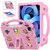 iPad 10th Gen 10.9 2022 Handle Kickstand Children EVA Shockproof Tablet Case - Pink