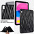 iPad 10th Gen 10.9 2022 Jelly Color Water Ripple TPU Tablet Case - Black