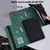 iPad 10th Gen 10.9 2022 Lace Flower Embossing Pattern Leather Tablet Case - Green