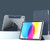 iPad 10th Gen 10.9 2022 Mutural Deformation Stand Smart Leather Tablet Case - Dark Blue