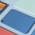 iPad 10th Gen 10.9 2022 Mutural Silicone Microfiber Tablet Case - Light Blu