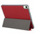 iPad 10th Gen 10.9 2022 Mutural YASHI Series Tablet Leather Smart Case - Red