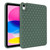 iPad 10th Gen 10.9 2022 Rhombic TPU Tablet Case - Green