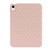 iPad 10th Gen 10.9 2022 Rhombic TPU Tablet Case - Pink