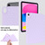 iPad 10th Gen 10.9 2022 Rhombic TPU Tablet Case - Purple