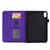 iPad 10th Gen 10.9 2022 Rhombus Embossed Leather Smart Tablet Case - Purple