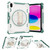 iPad 10th Gen 10.9 2022 Shockproof Tablet Case with Holder & Hand Strap - Green