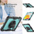 iPad 10th Gen 10.9 2022 Silicone + PC Full Body Protection Tablet Case - Light Blue