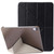 iPad 10th Gen 10.9 2022 Silk Texture Horizontal Deformation Flip Tablet Leather Case with Holder - Black