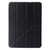 iPad 10th Gen 10.9 2022 Silk Texture Horizontal Deformation Flip Tablet Leather Case with Holder - Black