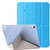 iPad 10th Gen 10.9 2022 Silk Texture Horizontal Deformation Flip Tablet Leather Case with Holder - Light Blue