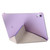 iPad 10th Gen 10.9 2022 Silk Texture Horizontal Deformation Flip Tablet Leather Case with Holder - Purple