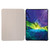 iPad 10th Gen 10.9 2022 Silk Texture Three-fold Horizontal Flip Leather Tablet Case - Gold