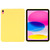 iPad 10th Gen 10.9 2022 Solid Color Liquid Silicone Dropproof Full Coverage Tablet Case - Yellow