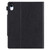 iPad 10th Gen 10.9 2022 Solid Color Metal Buckle Leather Smart Tablet Case - Black