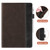 iPad 10th Gen 10.9 2022 Splicing Series Tablet PC Leather Case - Coffee