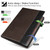 iPad 10th Gen 10.9 2022 Splicing Series Tablet PC Leather Case - Coffee