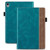 iPad 10th Gen 10.9 2022 Splicing Series Tablet PC Leather Case - Dark Green