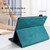 iPad 10th Gen 10.9 2022 Splicing Series Tablet PC Leather Case - Dark Green