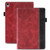 iPad 10th Gen 10.9 2022 Splicing Series Tablet PC Leather Case - Red