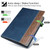 iPad 10th Gen 10.9 2022 Splicing Series Tablet PC Leather Case - Royal Blue