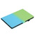 iPad 10th Gen 10.9 2022 Stitching Gradient Leather Tablet Case - Green Blue
