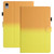 iPad 10th Gen 10.9 2022 Stitching Gradient Leather Tablet Case - Orange Yellow
