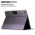 iPad 10th Gen 10.9 2022 Stitching Solid Color Flip Leather Smart Tablet Case - Grey