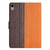 iPad 10th Gen 10.9 2022 Stitching Solid Color Flip Leather Smart Tablet Case - Orange