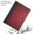 iPad 10th Gen 10.9 2022 Stitching Solid Color Flip Leather Smart Tablet Case - Red