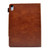 iPad 10th Gen 10.9 2022 Suede Cross Texture Magnetic Clasp Leather Tablet Case - Brown