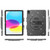 iPad 10th Gen 10.9 2022 Terminator Shockproof Glitter Powder Tablet Case with Holder - Black