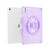 iPad 10th Gen 10.9 2022 Terminator Shockproof Glitter Powder Tablet Case with Holder - Purple