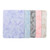 iPad 10th Gen 10.9 2022 Three-fold Marble Texture Protective Tablet Case with Pen Slot - Blue